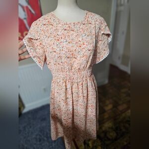 Shein Floral Dress Large